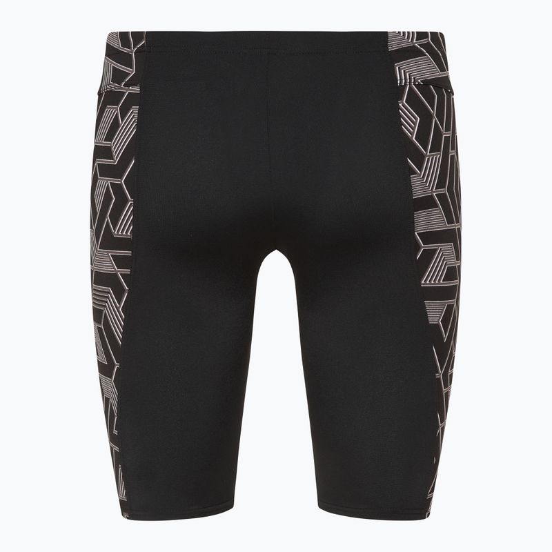 Pánske plavky arena Escape Jammer black/team black 2
