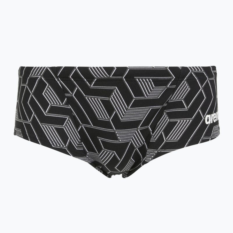 Pánske plavecké šortky Arena Escape Swim Low Waist Short team black
