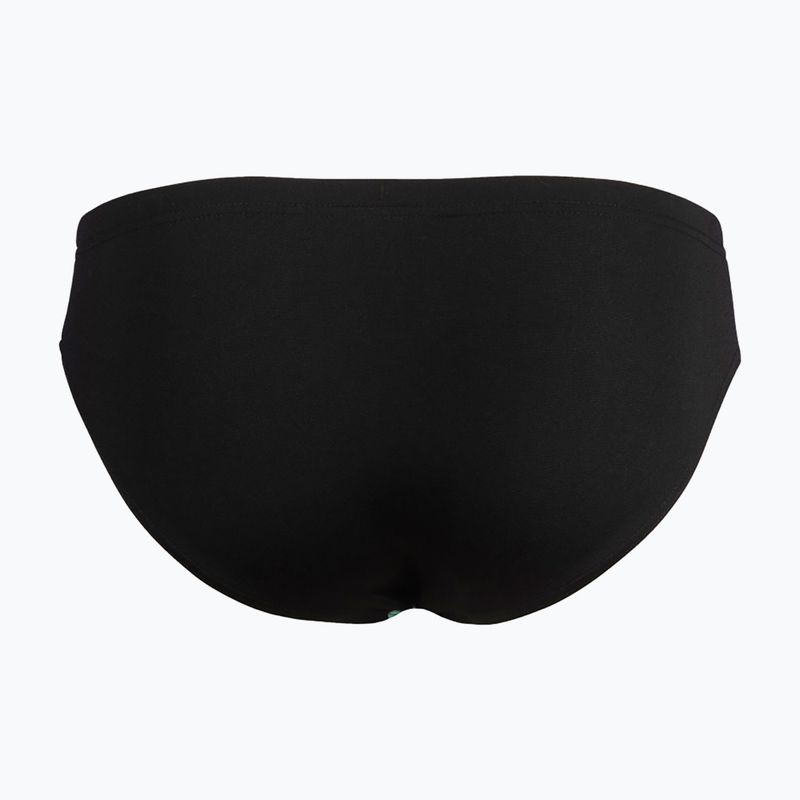 Detské penové plavecké nohavičky arena black/soft green multi 2