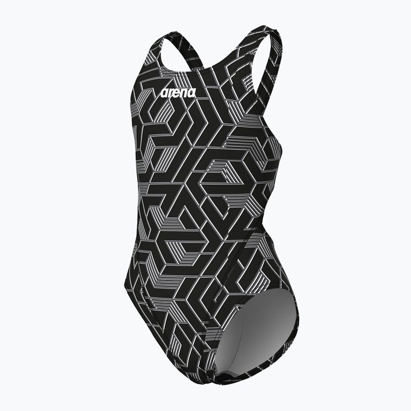 Detské jednodielne plavky arena Escape Swim Tech L black/team black 4
