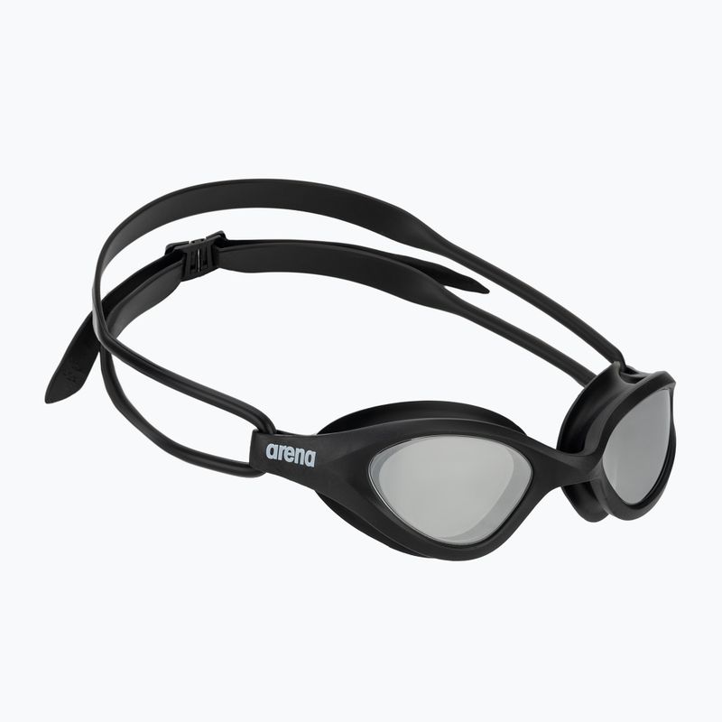 Plavecké okuliare arena arena 365 Mirror mirror silver/dark green/black