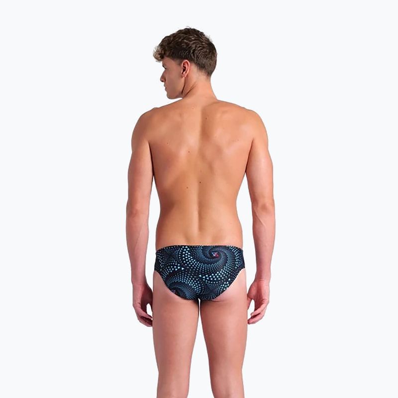 Pánske plavkové nohavičky arenaFireflow Swim Briefs black multi 6