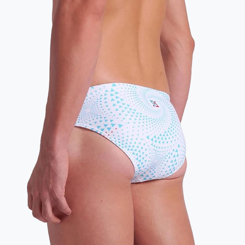 Pánske plavky arena Fireflow Swim Briefs white multi 8