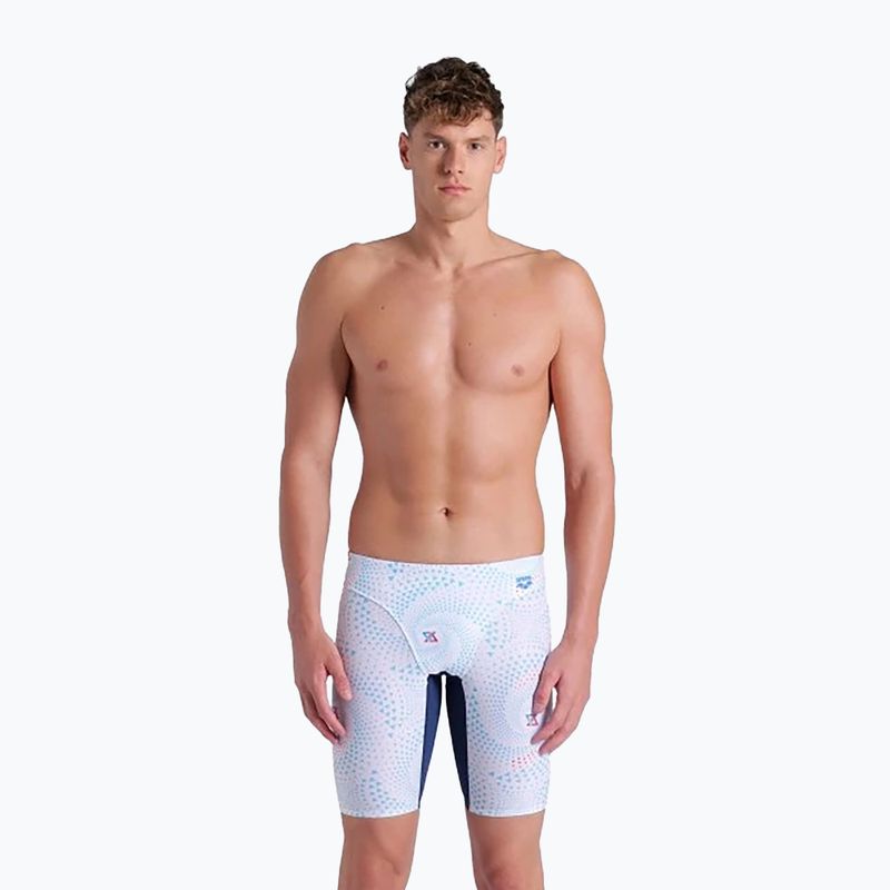 Pánske plavky arena Fireflow Swim Jammer navy/white mutli 5