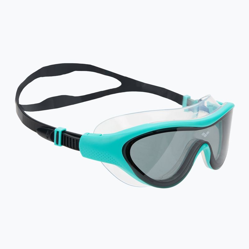 Detská plavecká maska ​​arena The One Mask dark smoke/ water/ black