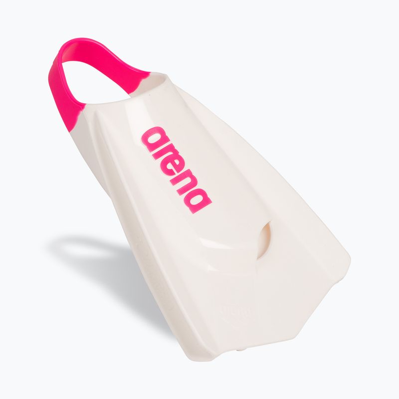 Plavecké plutvy Arena Powerfin Pro II white/shocking pink 2