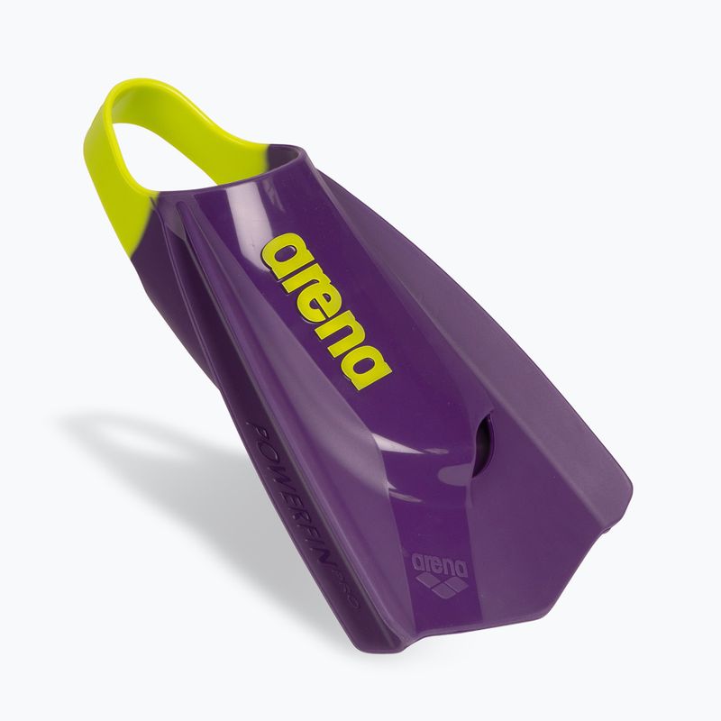 Plavecké plutvy Arena Powerfin Pro II plum/artic lime 2