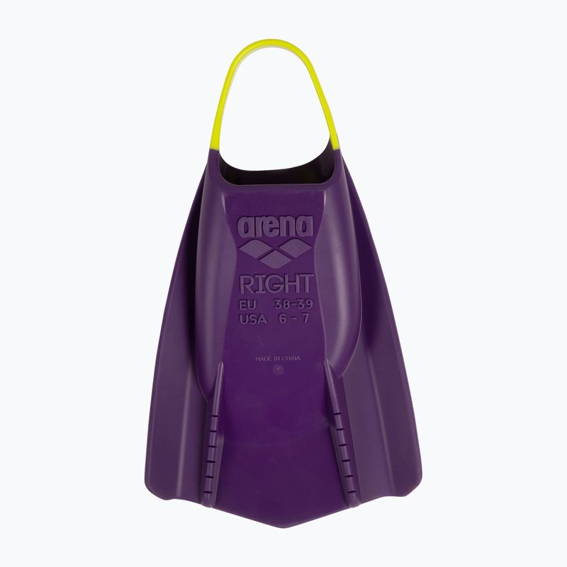 Plavecké plutvy Arena Powerfin Pro II plum/artic lime 3