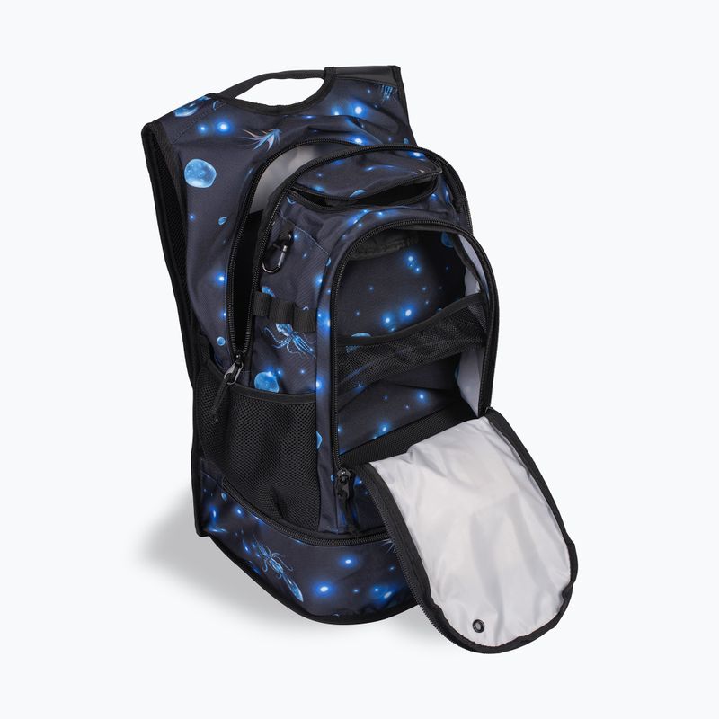 Plavecký batoh arena Fastpack 3.0 Allover 40 l aqua 7
