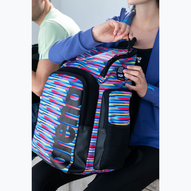 Arena Fastpack 3.0 Allover 40 l plavecký batoh s morským dnom 10