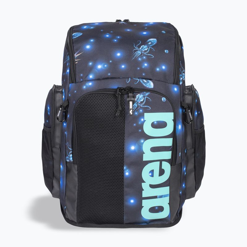 Plavecký batoh arena Spiky III 45 l Allover aqua