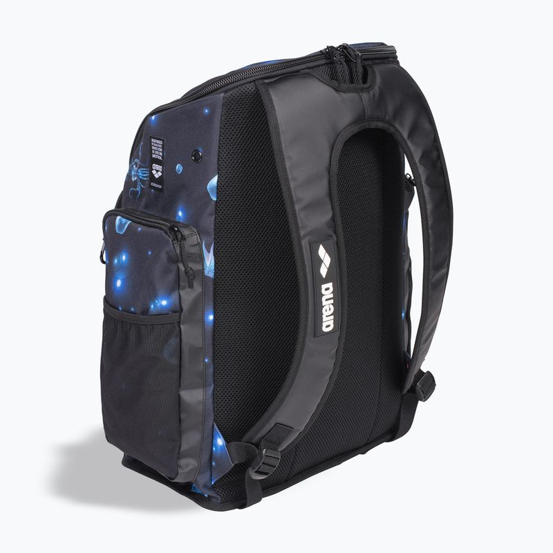 Plavecký batoh arena Spiky III 45 l Allover aqua 4