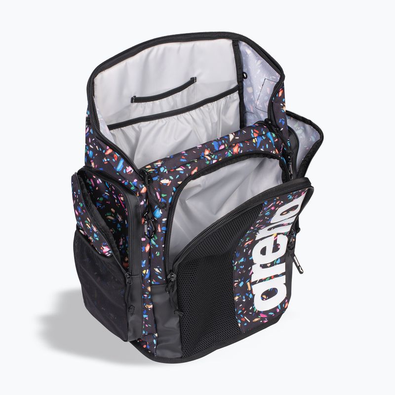 Plavecký batoh arena Spiky III 45 l Allover confetti black 7