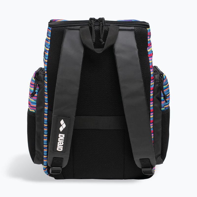 Plavecký batoh arena Spiky III 35 l Allover racing stripes 3