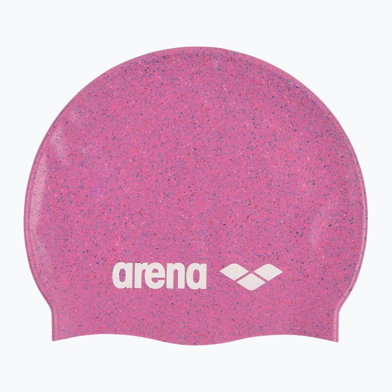 Plavecká čiapka arena Silicone Cap pink multi