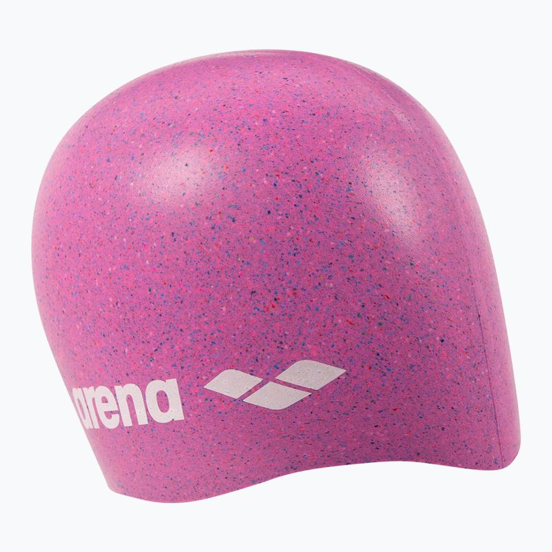 Plavecká čiapka arena Silicone Cap pink multi 3