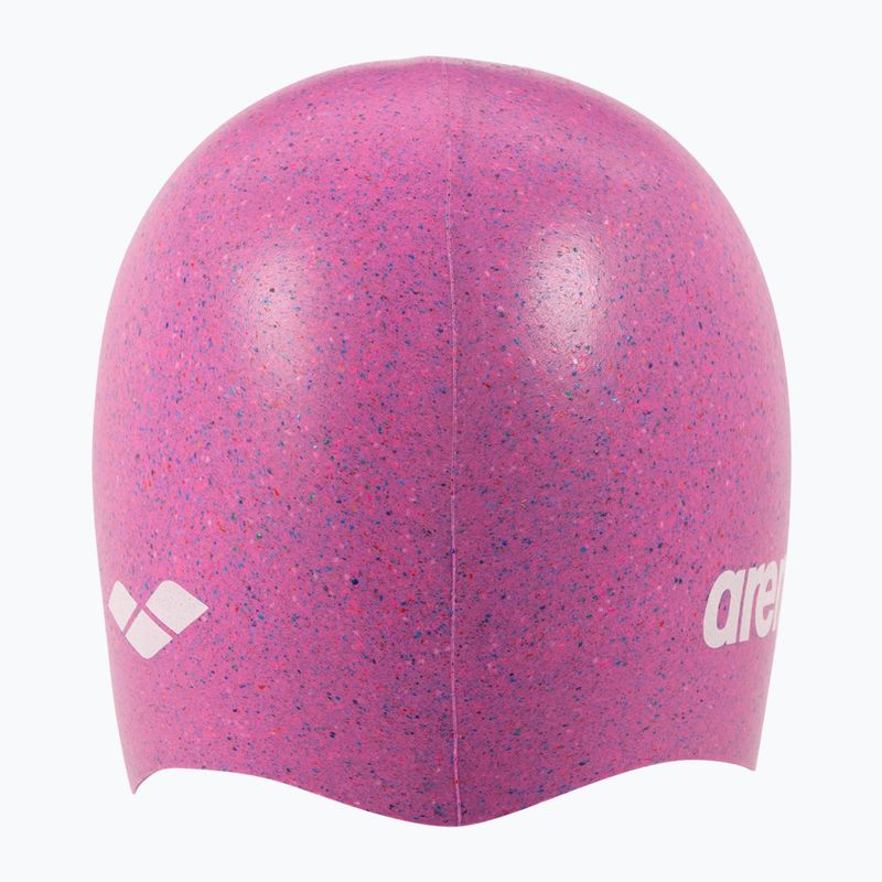 Plavecká čiapka arena Silicone Cap pink multi 4
