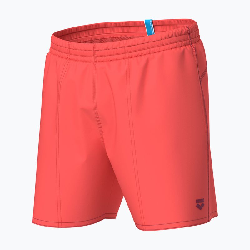 Pánske plavecké šortky arena Bywayx R calypso coral/dark purple 4