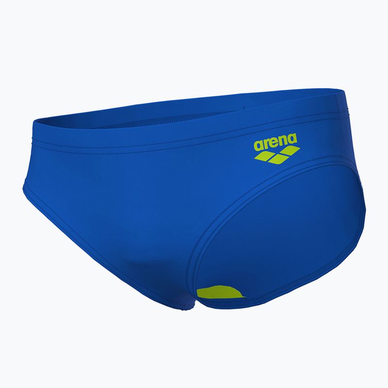 Detské plavky arena B Dynamo Brief R Jr blue china/artic lime 3