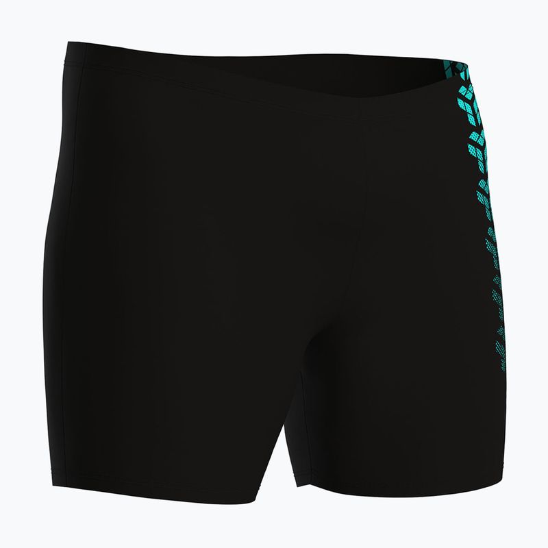 Pánske boxerky arena Kikko V Swim Mid Jammer Graphic black/water 3