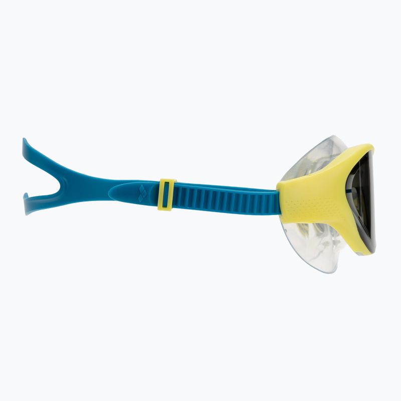 Detské plavecké okuliare arena The One Mirror Jr silver/soft green/blue cosmo 3