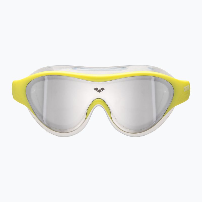 Detské plavecké okuliare arena The One Mirror Jr silver/soft green/blue cosmo 4