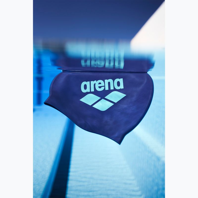 Arena Veľké logo budúceho súmraku/vody plavecká čiapka 6