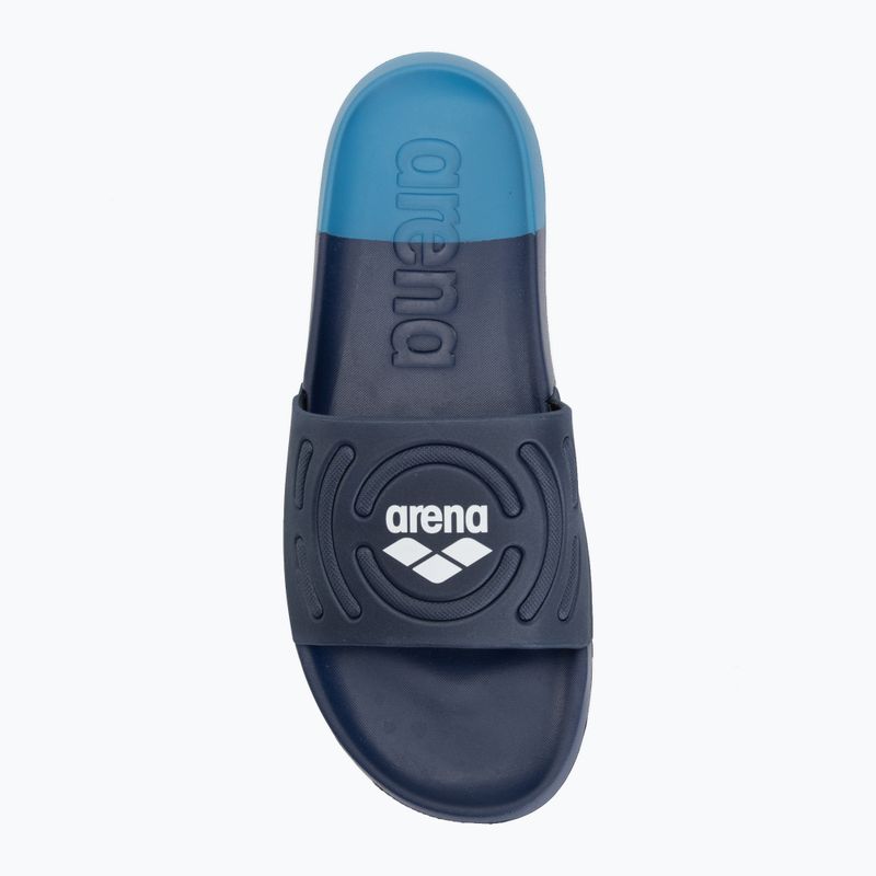 Šľapky  arena Urban Active navy/white/turquoise 5