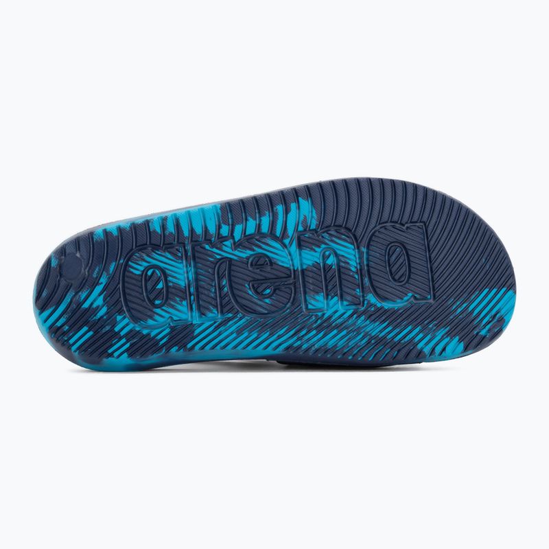Detské šľapky arena Urban Active Jr navy/navy/turquoise 4