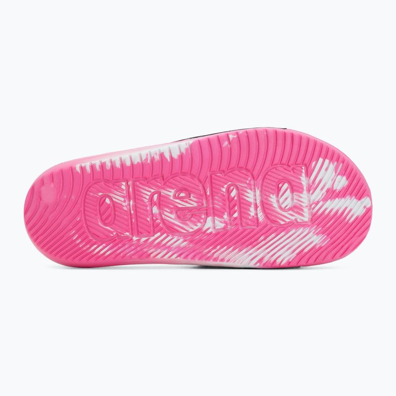 Detské šľapky arena Urban Active Jr pink/black/white 4