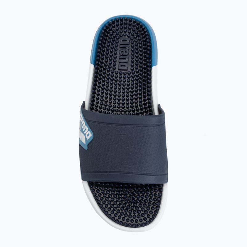 Šľapky arena Marco Active navy/white/turquoise 5