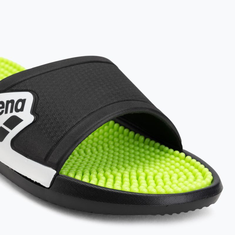Šľapky arena Marco Active lime/black/white 7