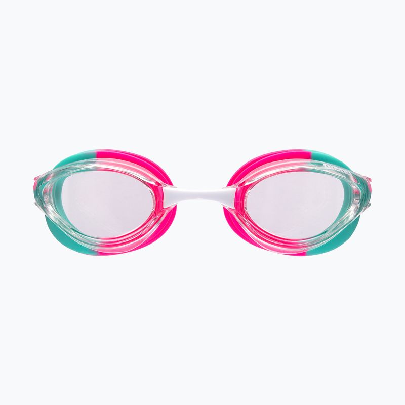 Plavecké okuliare arena Python clear/shocking pink/water 4