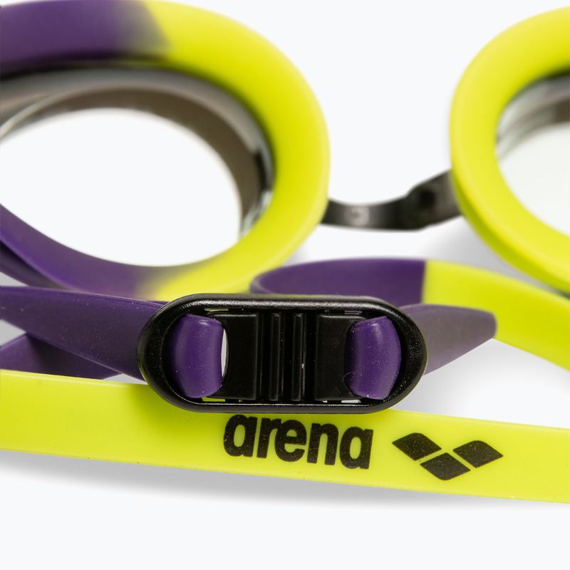 Plavecké okuliare arena Tracks Mirror violet/plum/artic lime 6