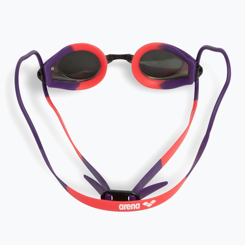 Plavecké okuliare Arena Tracks Mirror copper/plum/bright coral 3