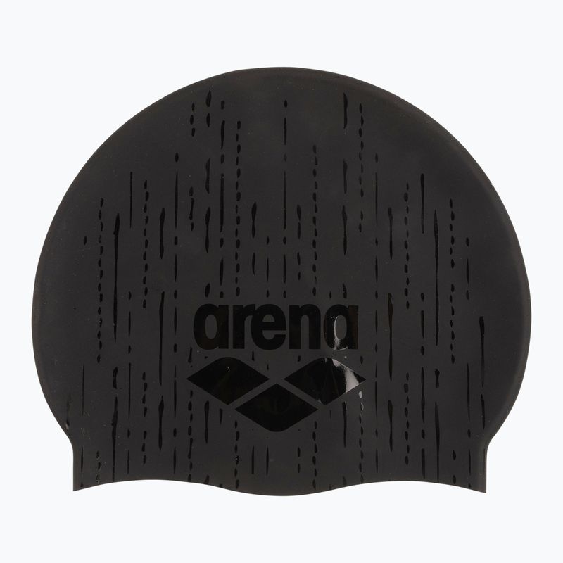 Arena Shine čierno-modrá plavecká čiapka 2