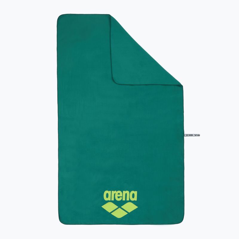 Rýchloschnúci uterák Arena Microfiber dark sage/artic lime