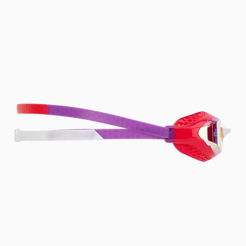 Plavecké okuliare Arena Air-Speed ​​Mirror yellow copper/bright coral/plum 3