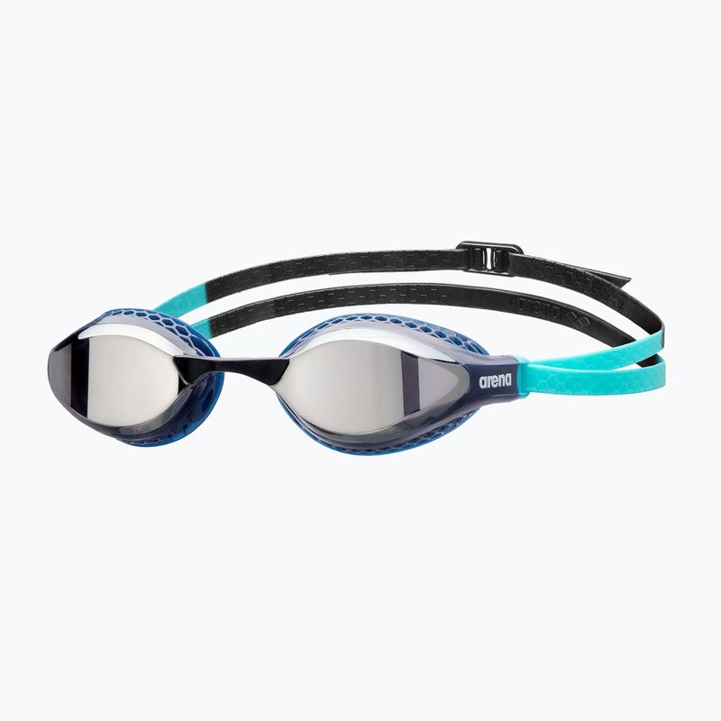 Plavecké okuliare Arena Air-Speed ​​Mirror silver/navy/water
