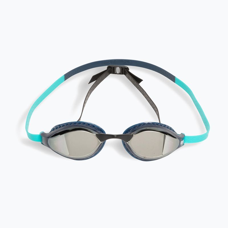 Plavecké okuliare Arena Air-Speed ​​Mirror silver/navy/water 2