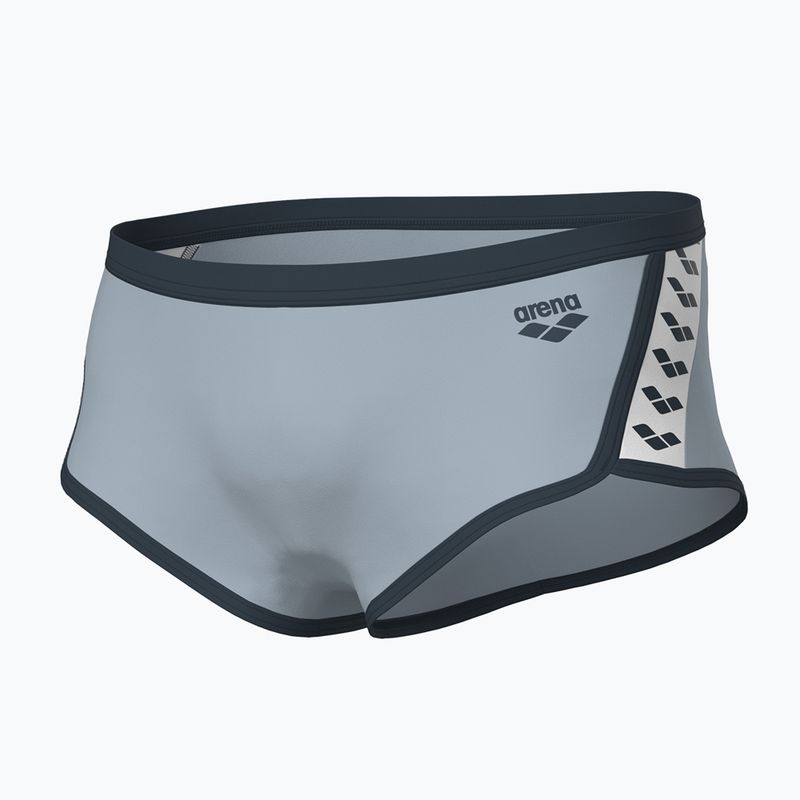 Pánske plavky Arena Swim Low Waist Short Solid sea foam/asphalt 3