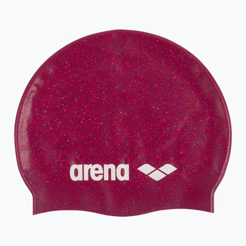 Plavecká čiapka arena Silicone Cap ruby multi