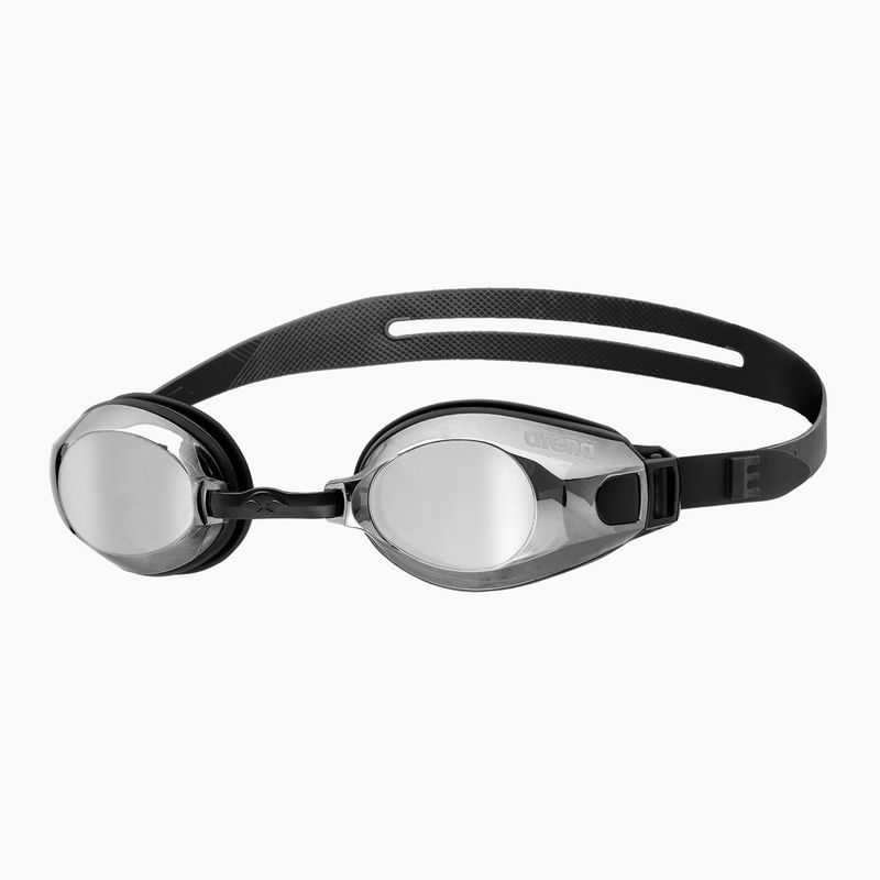 Plavecké okuliare Arena Zoom X-Fit Mirror silver/black/black