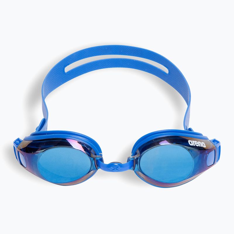 Plavecké okuliare Arena Zoom X-Fit Mirror blue/blue/blue 2