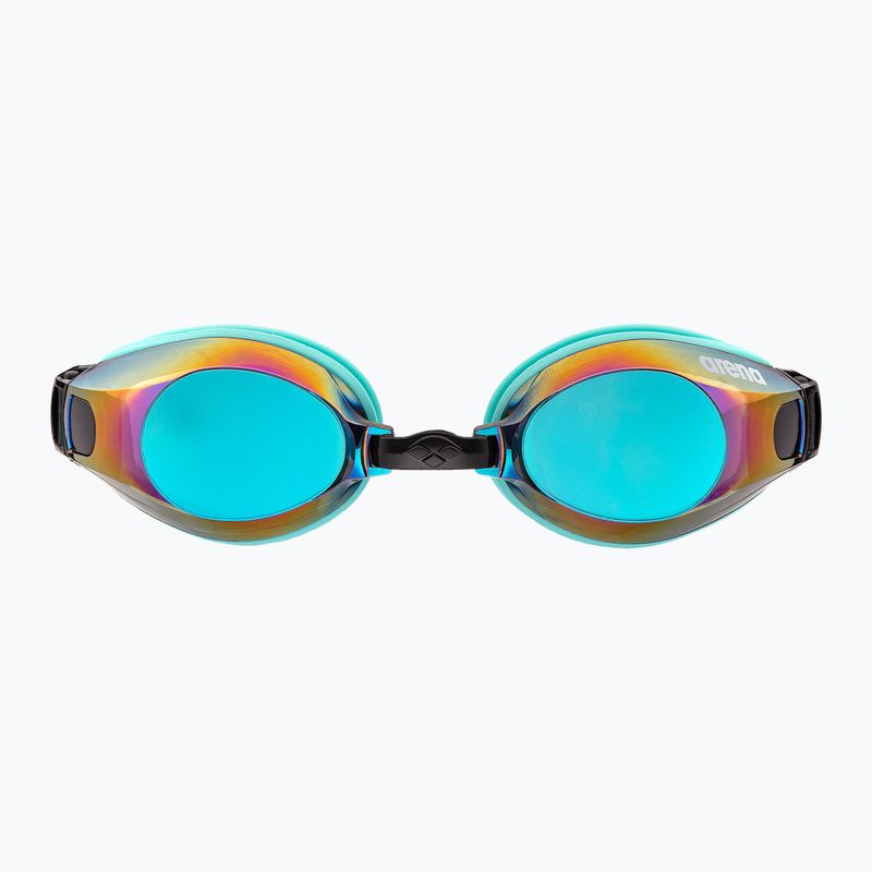 Plavecké okuliare Arena Zoom X-Fit Mirror turquoise/water/black 4