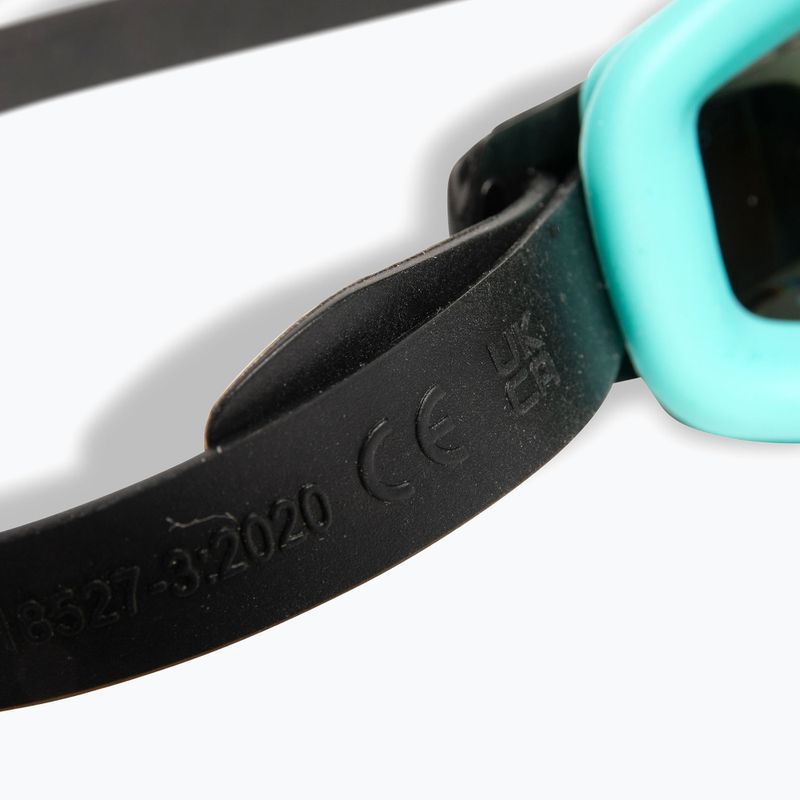 Plavecké okuliare Arena Zoom X-Fit Mirror turquoise/water/black 7