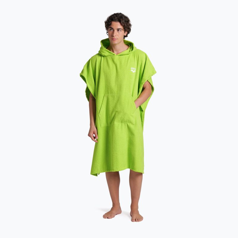 Pončo arena Cotton Poncho artic lime/white 7