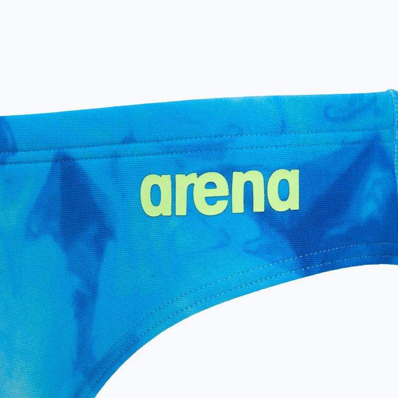 Pánske plavecké nohavičky Arena Tie-Dye Allover blue multi 3