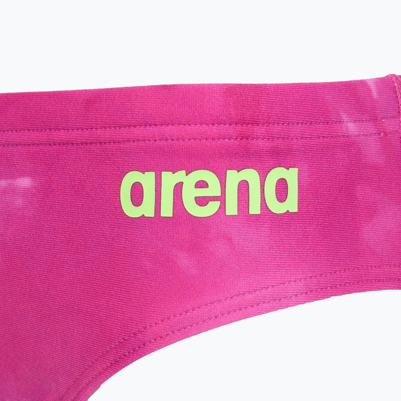 Pánske plavkové nohavičky Arena Tie-Dye Allover shocking pink multi 3