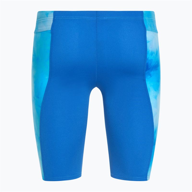 Pánske plavecké džemmery arena Tie-Dye Jammer Allover Print blue multi/royal 2